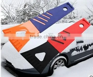 Promotional high quality various colors Car Window Ice plastic Scrapers