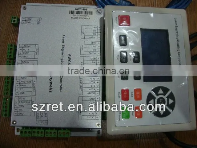 Co2 laser cutting controller AWC608