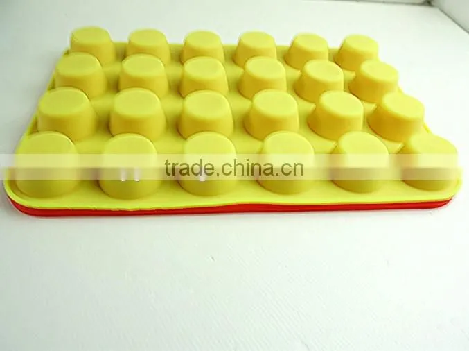10112 24pcs CUPS Shape Silicone Cake Mold