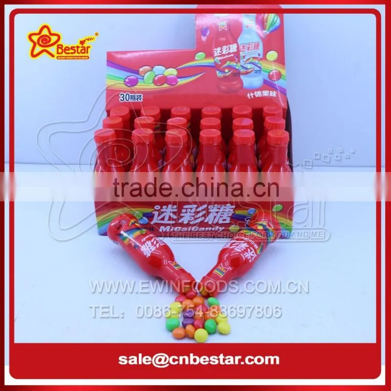 Fruit Sour chews Candy Filled With Powder