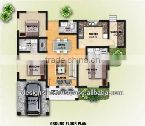 3D Home Model designs and plans service