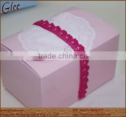 Custom small paper Cake Box wedding cake box