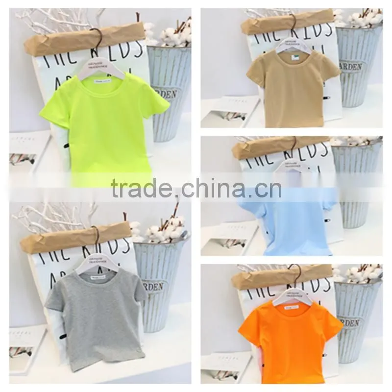 Fashion nova clothing 100%Cotton Kids Boys T Shirts baby clothes