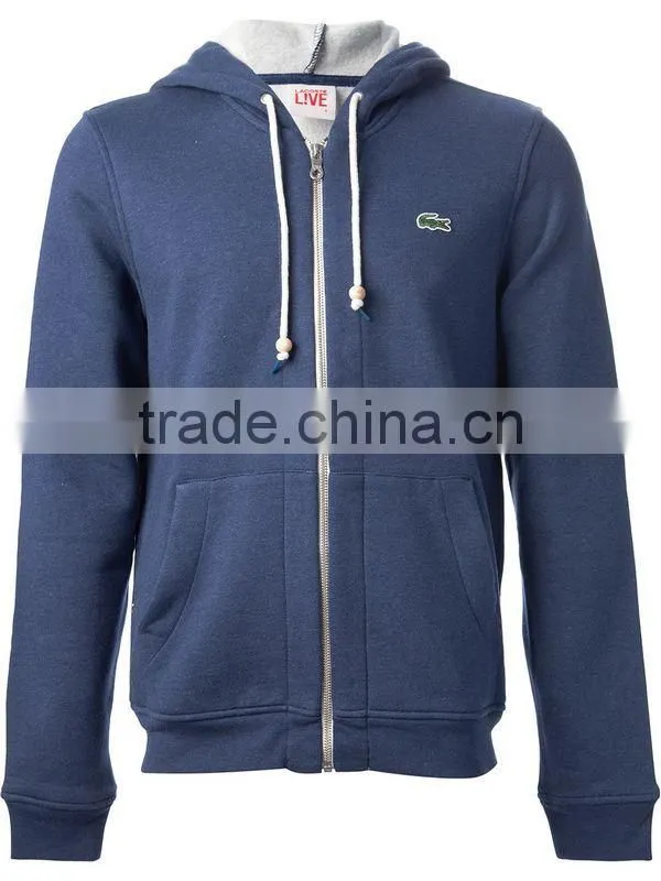 Custom made screen print zip up hoodies wholesale
