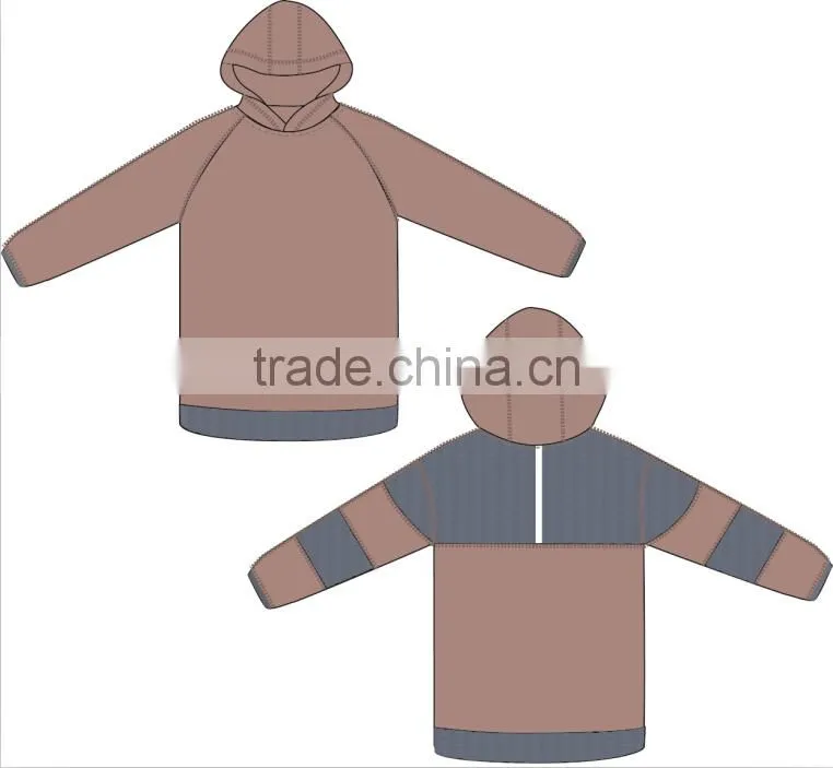 Latest factory design 2015 seamless sports running hoddies