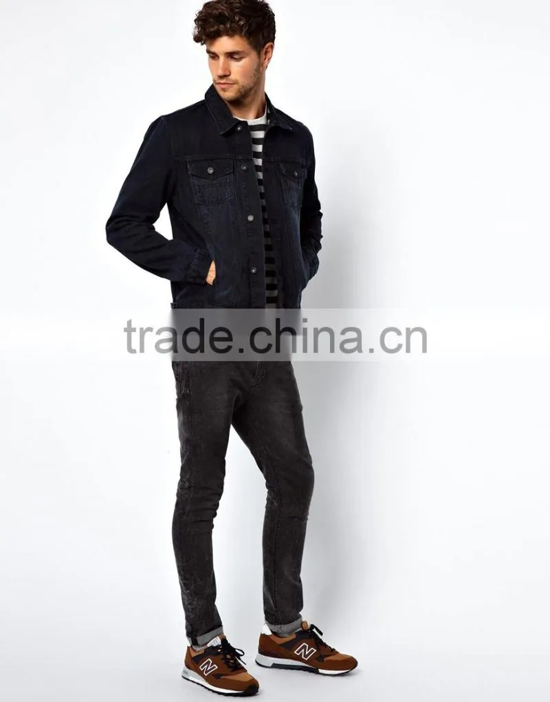 2013 China supplier men's denim jacket