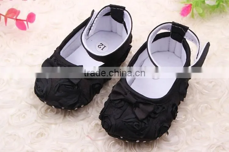 Rose shading baby girls daily shoes