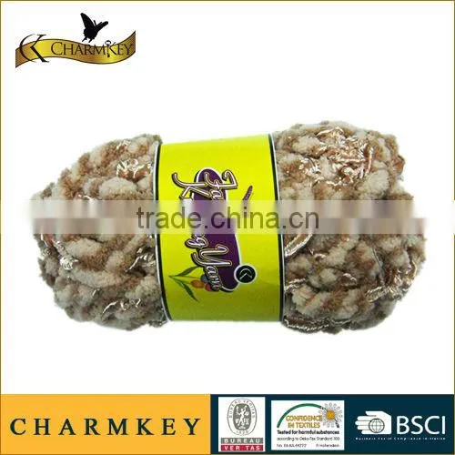 brushed acrylic yarn