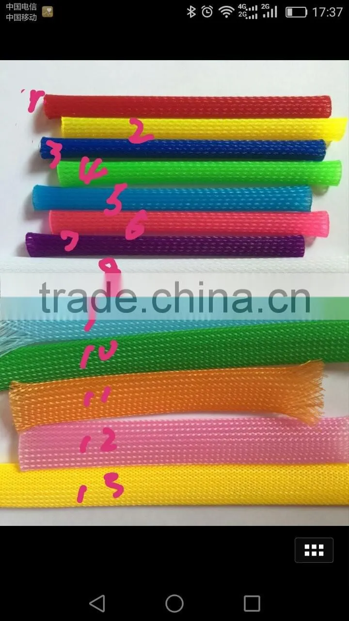 Stress reducer nylon mesh and marble fidget toys