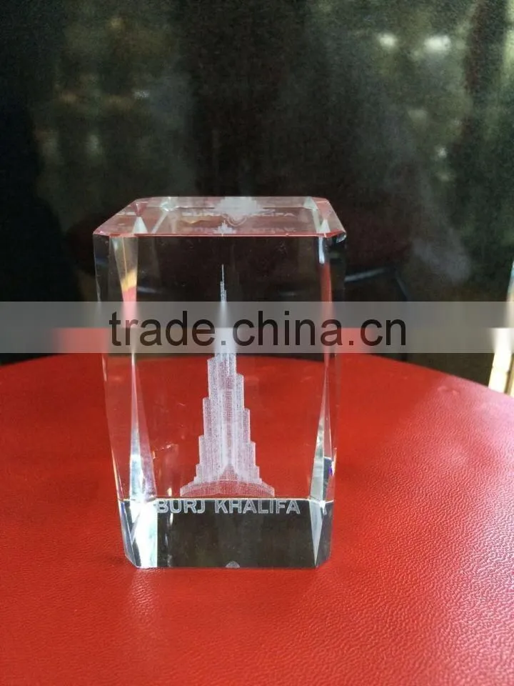 Factory Supply K9 Crystal Cube JC-CC01