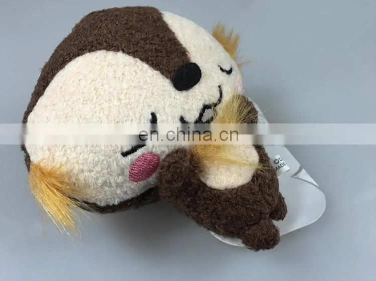 New Product Custom Animal- Shaped Plush Keychain