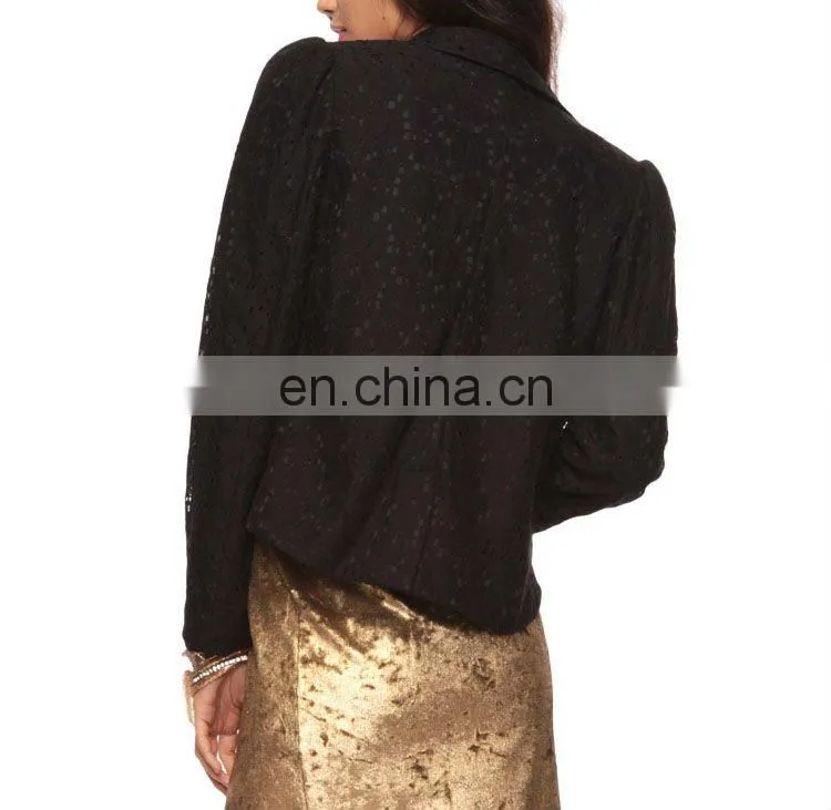 CHEFON Rory Becca Floral Lace Blazer CFJ054