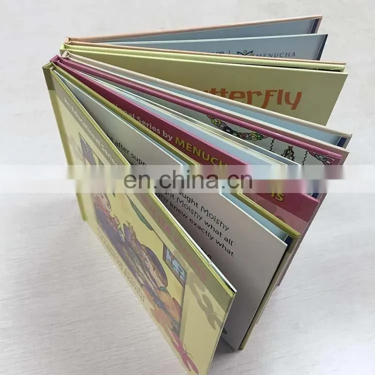 Hot sale custom cheap full color printing hardcover series story book with prifect binding