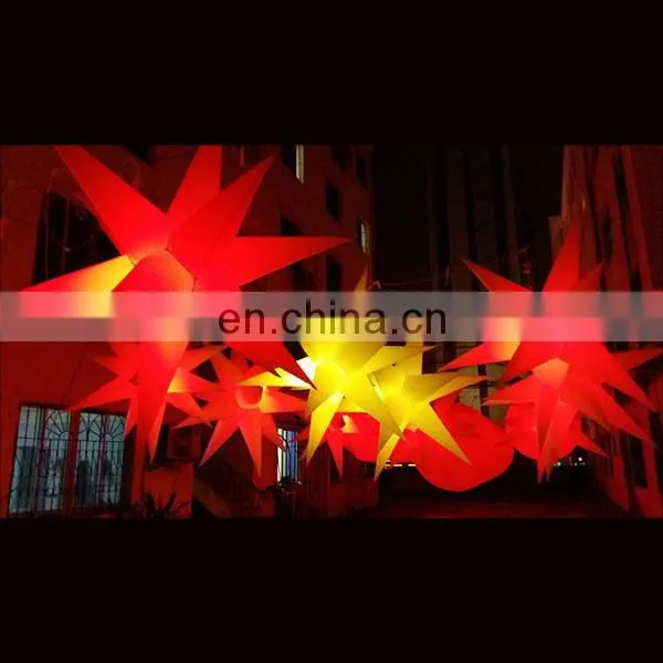 Romantic Colorful inflatable star