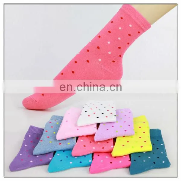 spots printed women socks