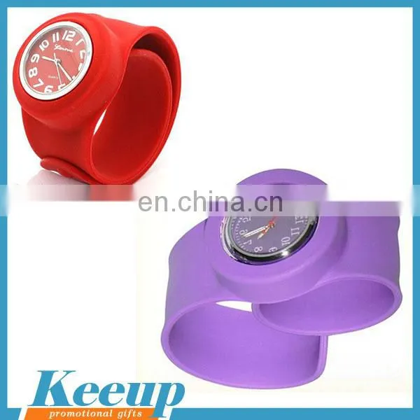 New Design Custom Silicone Slap Watch For Children