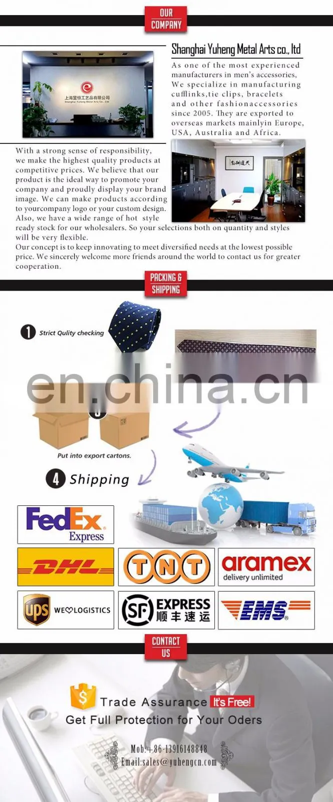 Manufacturer supply novelty silk neckties for men