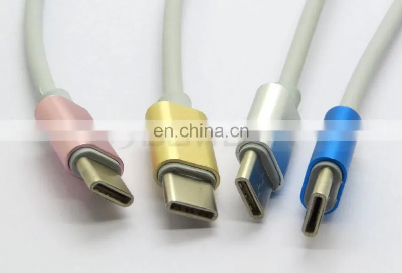 Metal Type C USB C Male to Dual 2 3.5mm Female Splitter Audio Cable