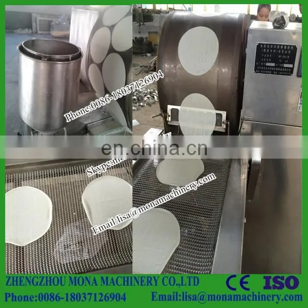 China Hot Sale Stainless steel spring roll sheet making machine/used pastry sheet making machine