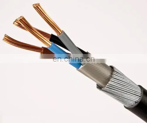 Steel wire armoured power cable 4x25mm2 for Kenya Tanzania USA