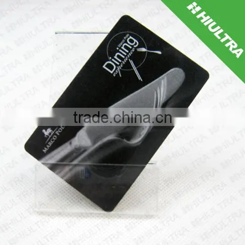 CMYK printing PVC contactless card programmable smart card