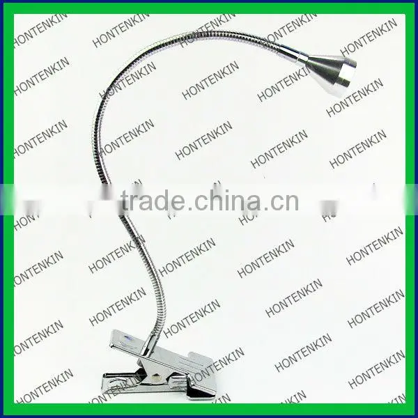 Aluminium flexible gooseneck bedside wall mount led light