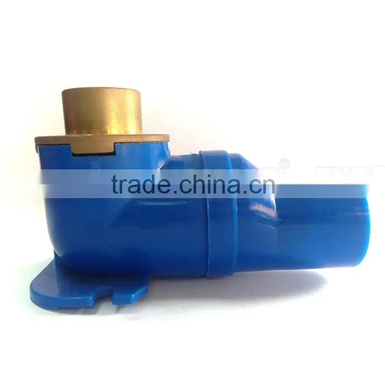 Lowest price bule Malleable compression brass fitting plumbing union for pex gas pipe