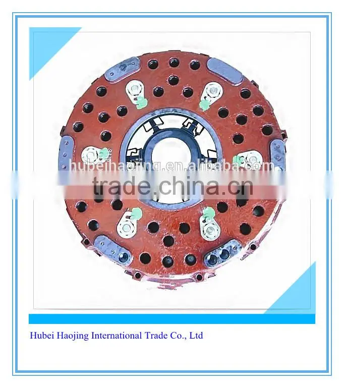 Clutch cover and pressure plate