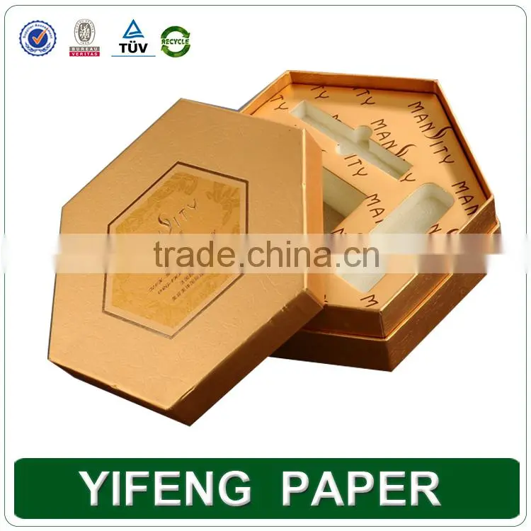 Direct Factory Price Rigid Hexagon Paper Rigid Box