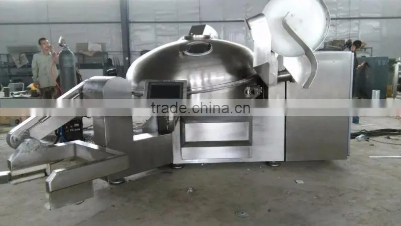 meat Vacuum bowl cutter with 200L