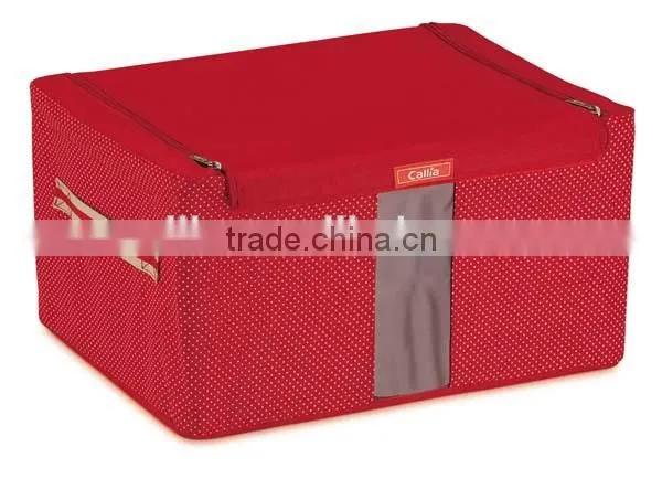 Callia oxford storage box with PVC window folding living box
