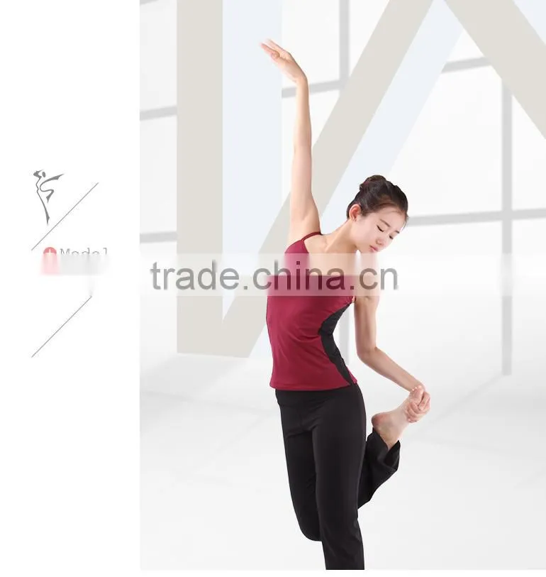 Lyrical Dance Costume, ballet training wear, Dance Top