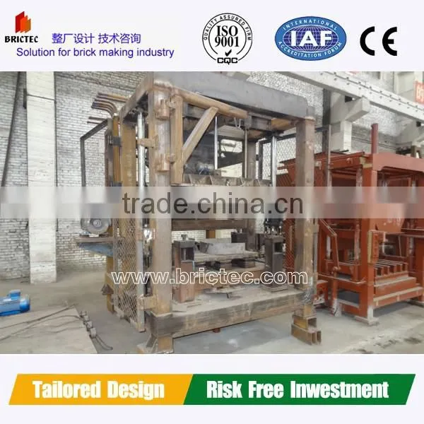 Competitive price concrete pavement brick making machine with video