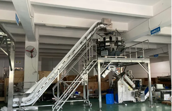 Mesh Net Bag Packing Machine for Edamame Garlic Onion Potato Sweet Potato