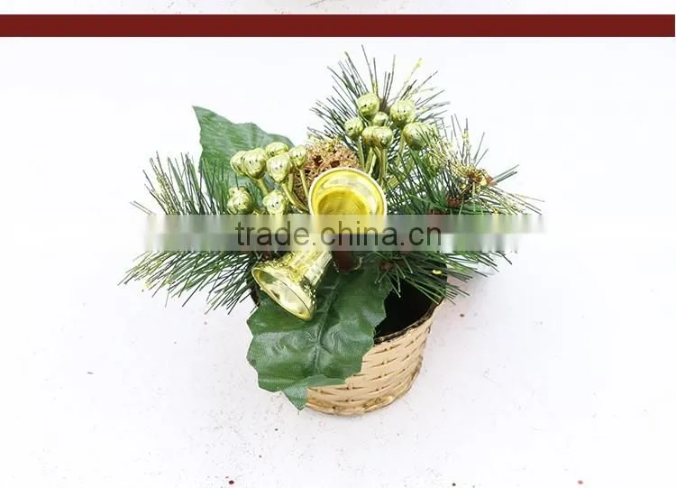 Decorated Mini Accessories Table Indoor Home Party Decoration Supply Christmas Tree