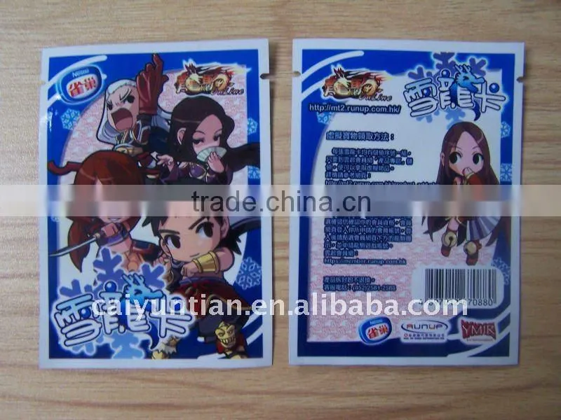 new games card packing bag