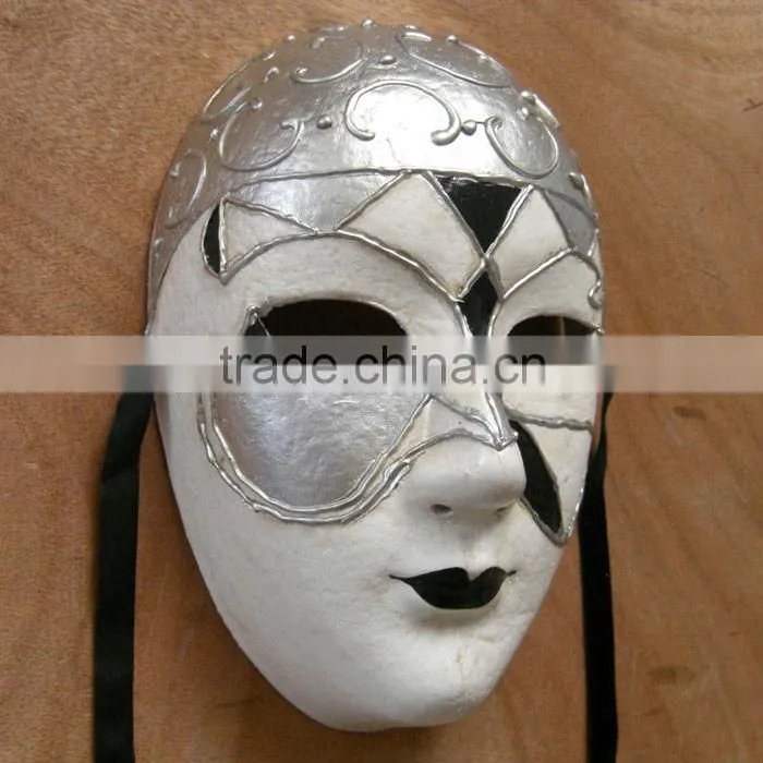 Hand Made Paper Mache Larva Mask
