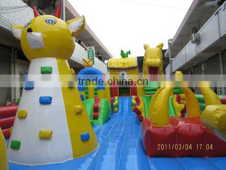 Commercial outdoor amusement park for kids