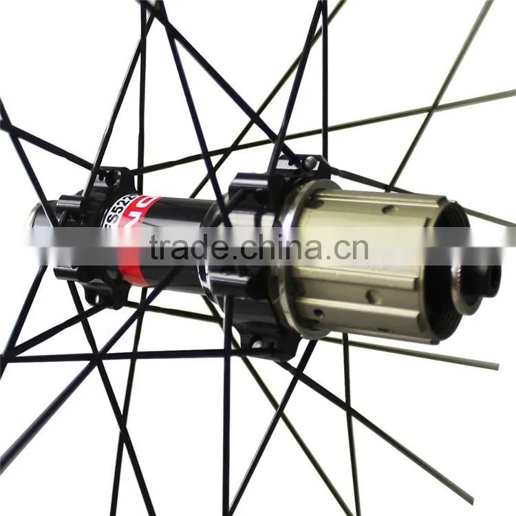 2016 Chinese New clincher Tubeless ready road rims 25mm wide road bicycle carbon wheels 38C-TL
