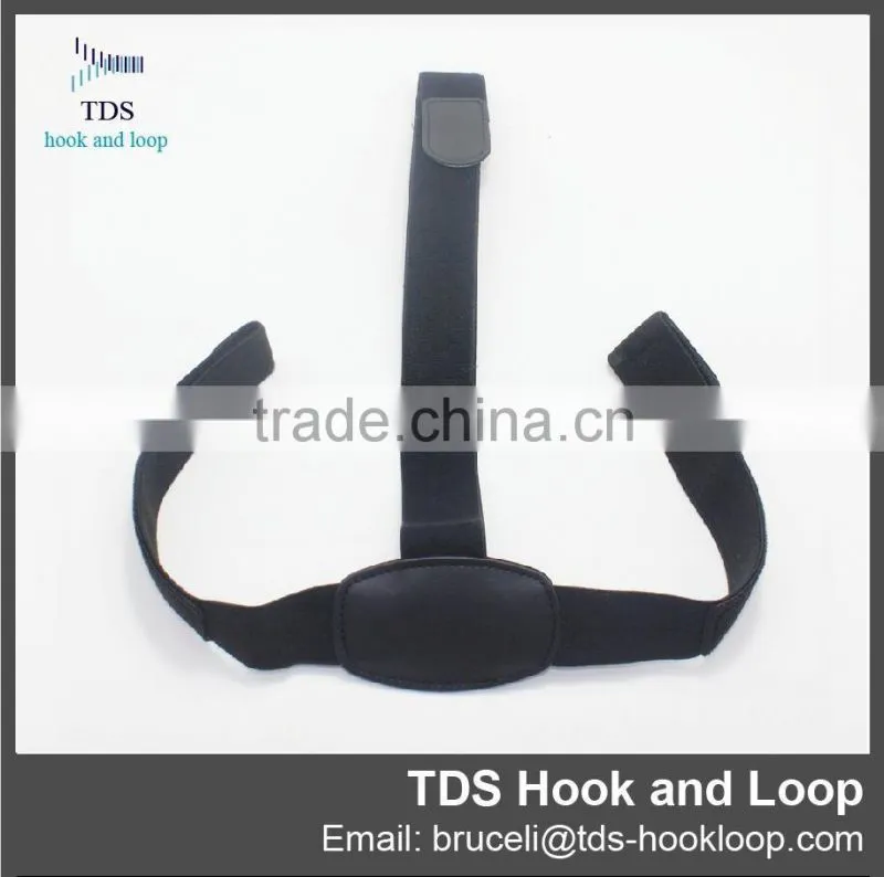 Customized elastic adjustable 3D glasses head strap