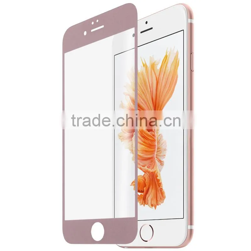 Original MOMAX Tempered Glass Screen protective Film For iPhone 6/6s 4.7 inch Soft Full Screen Protector PZAPIP6FFARB MT-4837
