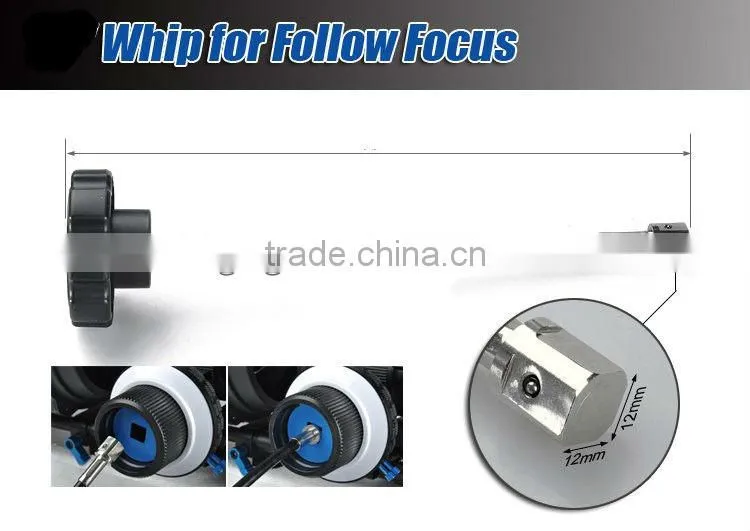 12inch and 18inch Flexible Whip Speed Crank Black for Follow Focus DSLR