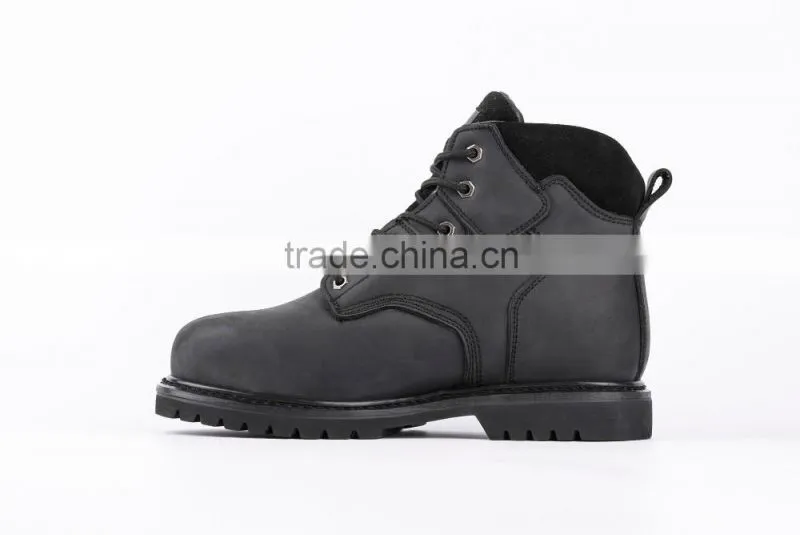goodyear welt safety shoes buffalo leather safety shoes SJ273