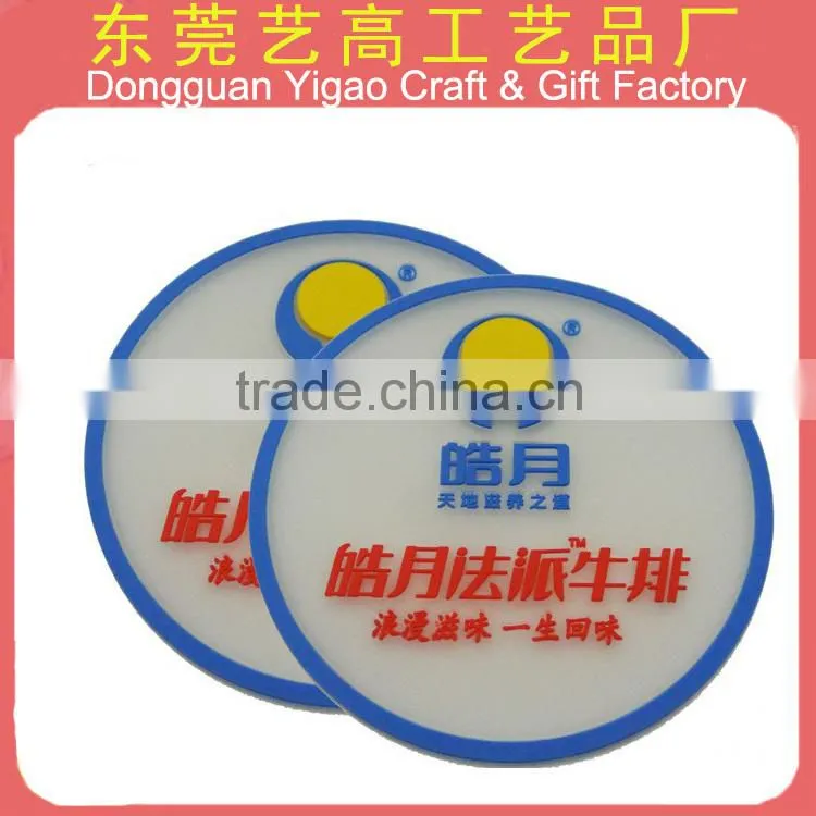 Factory personalize silicone rubber cup mat