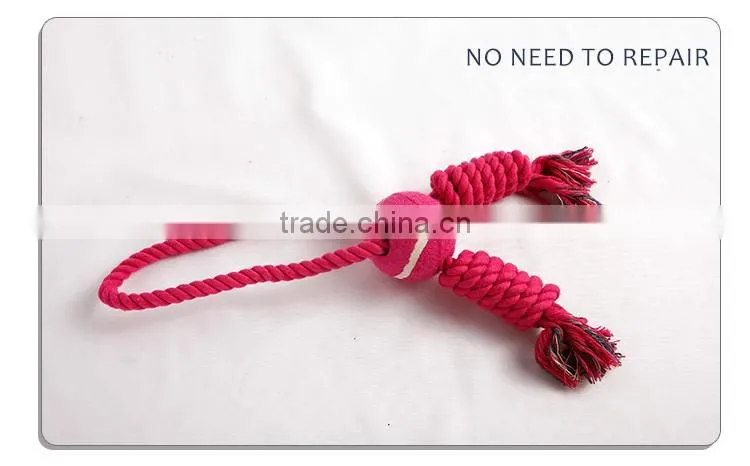 factory price pet rope toy for dog chew with good quality