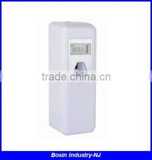 wall mounting plastic white automatic digital aerosol dispenser