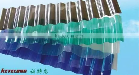 Polycarbonate roofing sheet