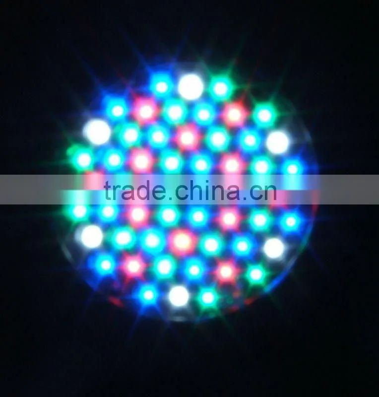 IP65 ZOOM led par 64 3 watts disco light par led