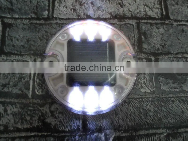 plastic round led solar road stud