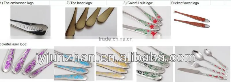 Stainless Table spoon and fork with low price and factory sell directly Junzhan in Jieyang